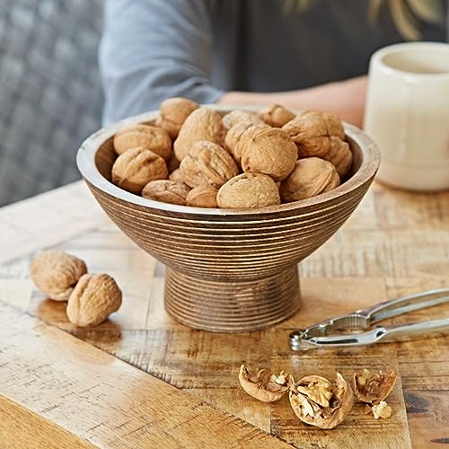 Wooden Mango Wood Serving Bowl H4865