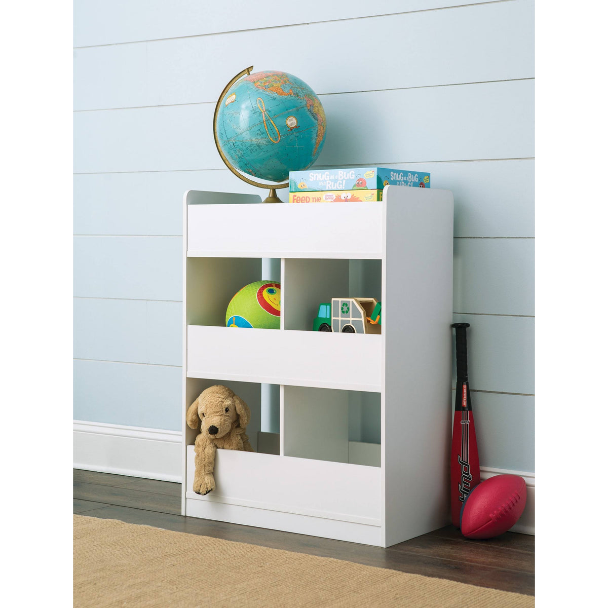 White Vertical Toy Organizer Q982541