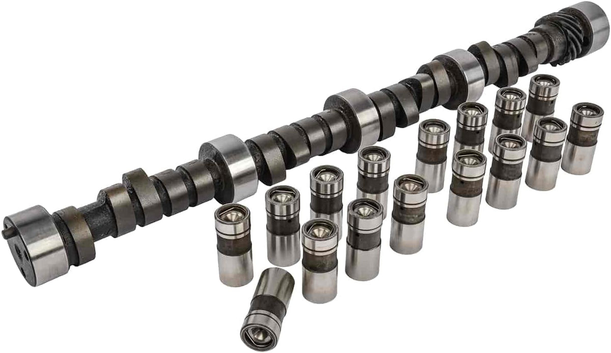 Hydraulic Flat Tappet Camshaft & Lifters for Chevy 262-400 Engines, Lift 0.488” / 0.510” D106
