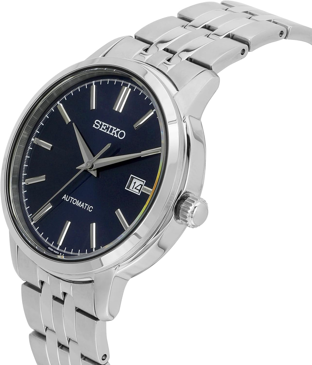 Blue Stainless Steel Automatic Watch N4258