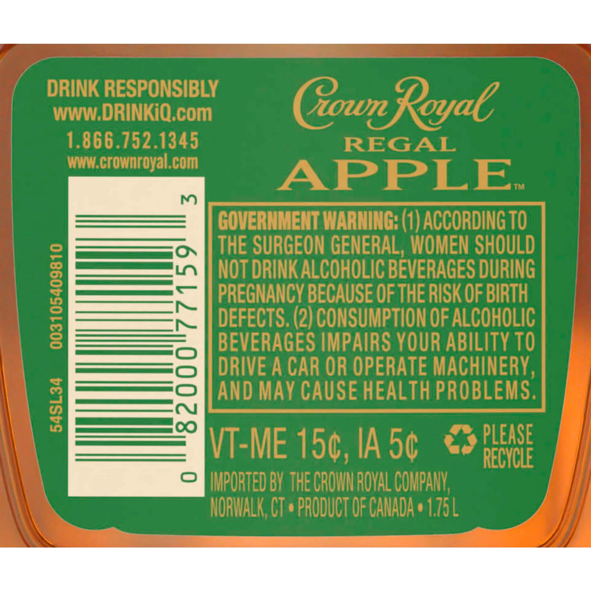 Apple Flavored Whisky 750 mL F6848
