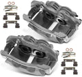 Disc Brake Caliper Assembly with Bracket Rear Left and Right Side 2-PC Set G5874