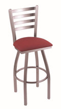 25x22 Counter Stool with Stainless Finish and 360 Swivel E13330