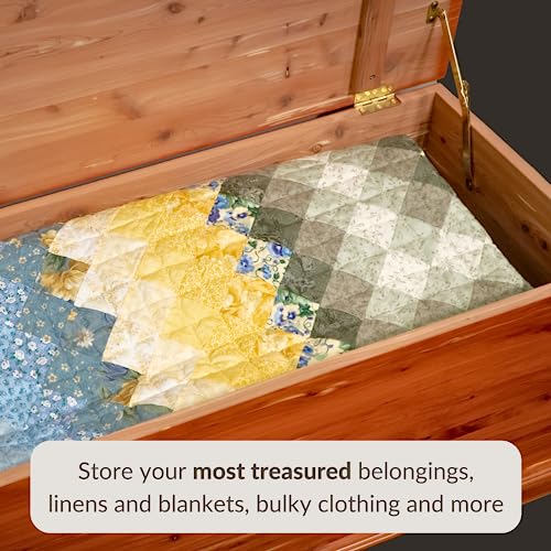 Natural Red Cedar Hope Chest Storage Trunk Y275328