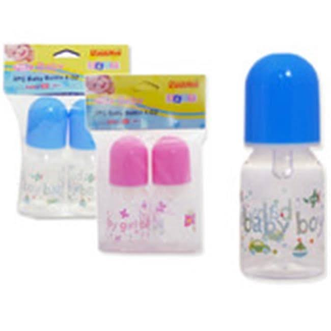 4 oz. Print Baby Bottle 2-Piece Set Y2644