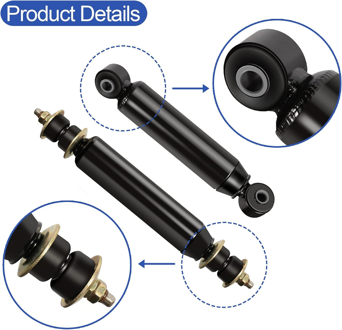 Front and Rear Shock Absorbers 4pcs F995468