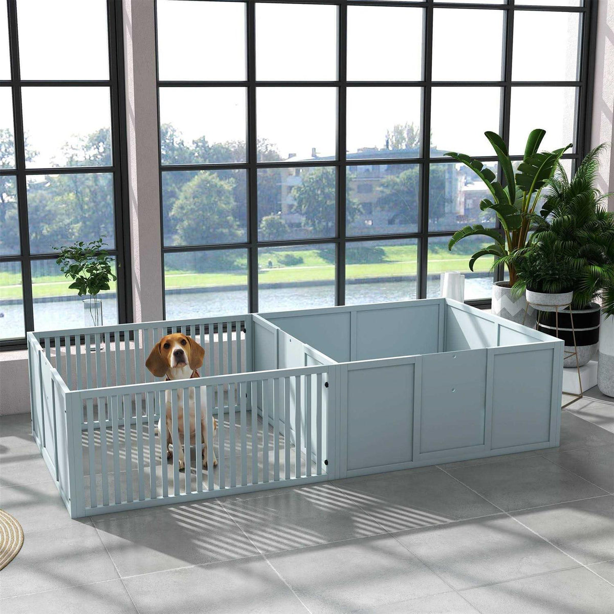 81 x 40 Whelping Box for Dogs Y88825
