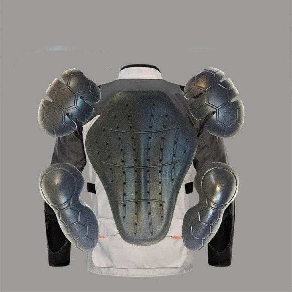 Gray Motorcycle Jacket Pants Suit Waterproof Winter Motorbike Riding Protective Gear Armor K9724