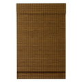 Cordless Maple Bamboo Roman Shade with Valance 35 in. W x 64 in. L K368065