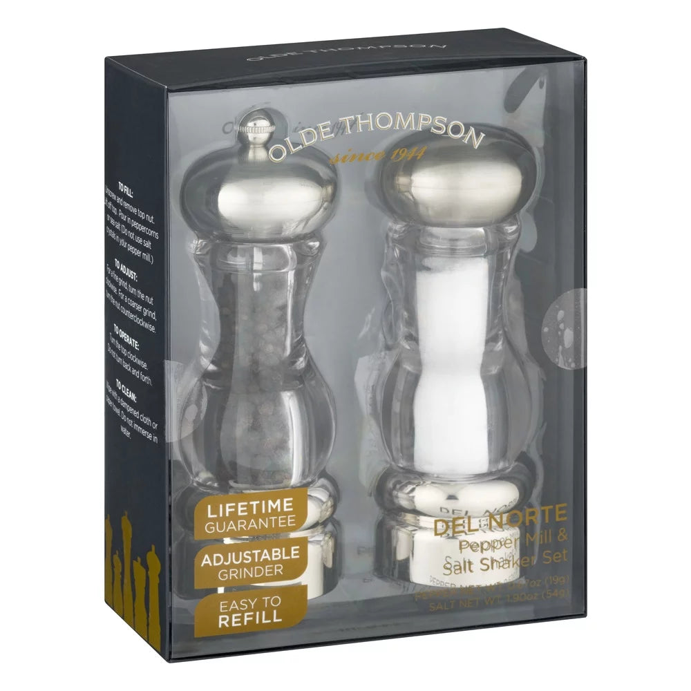 Acrylic Salt and Pepper Mill Set M3100