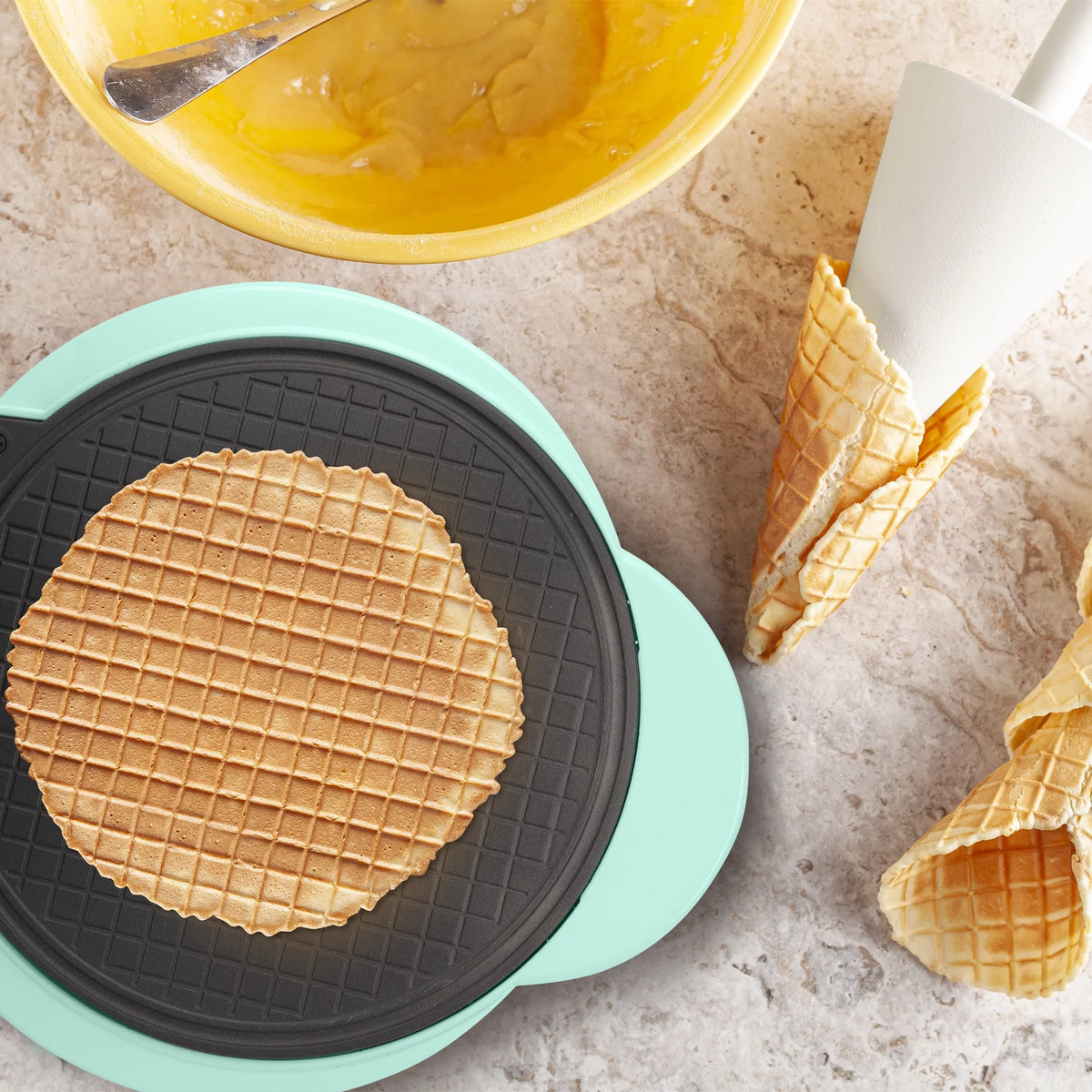 Electric Nonstick Waffle Cone Maker X5987