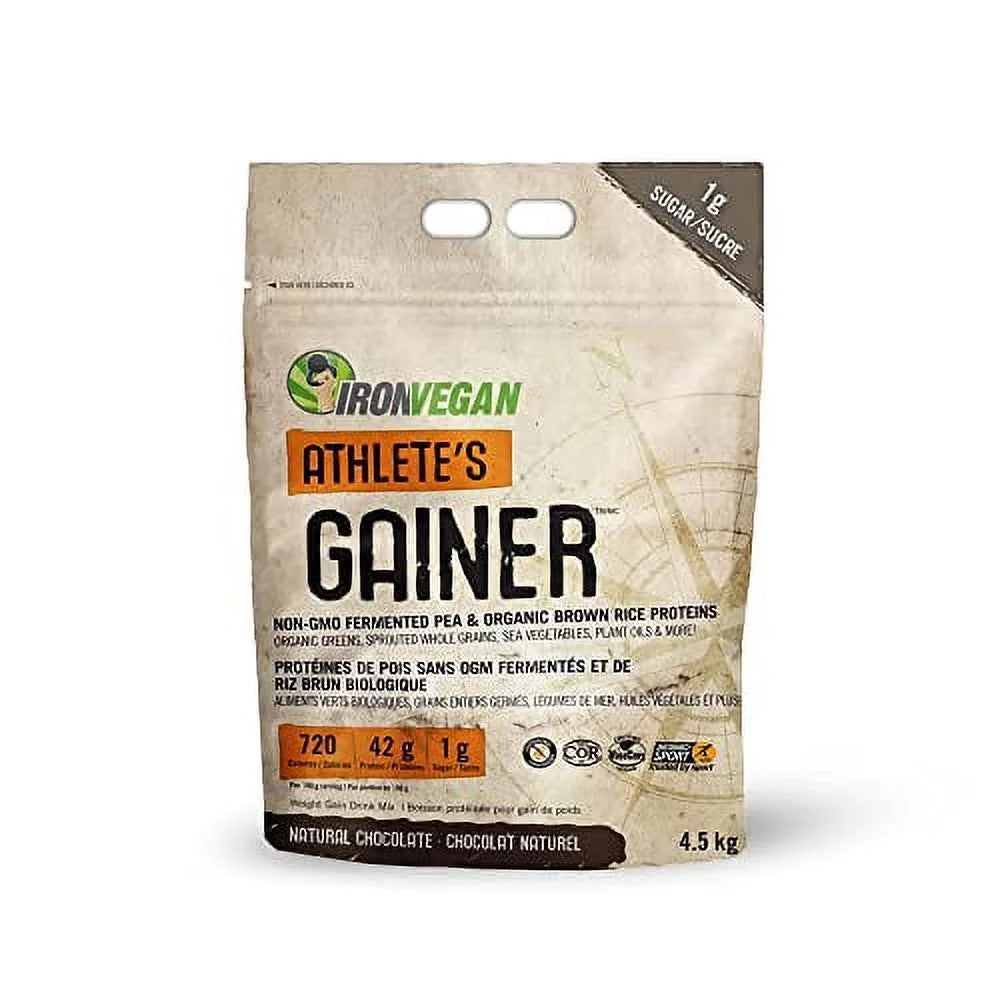 Vegan Athlete's Gainer Chocolate 10 lbs T6974