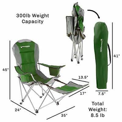 Camp Chair with Footrest M75269