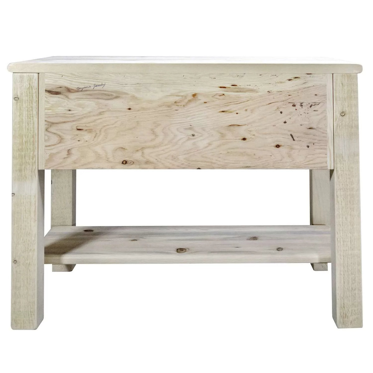 Wood Console Table with 2 Drawers C909