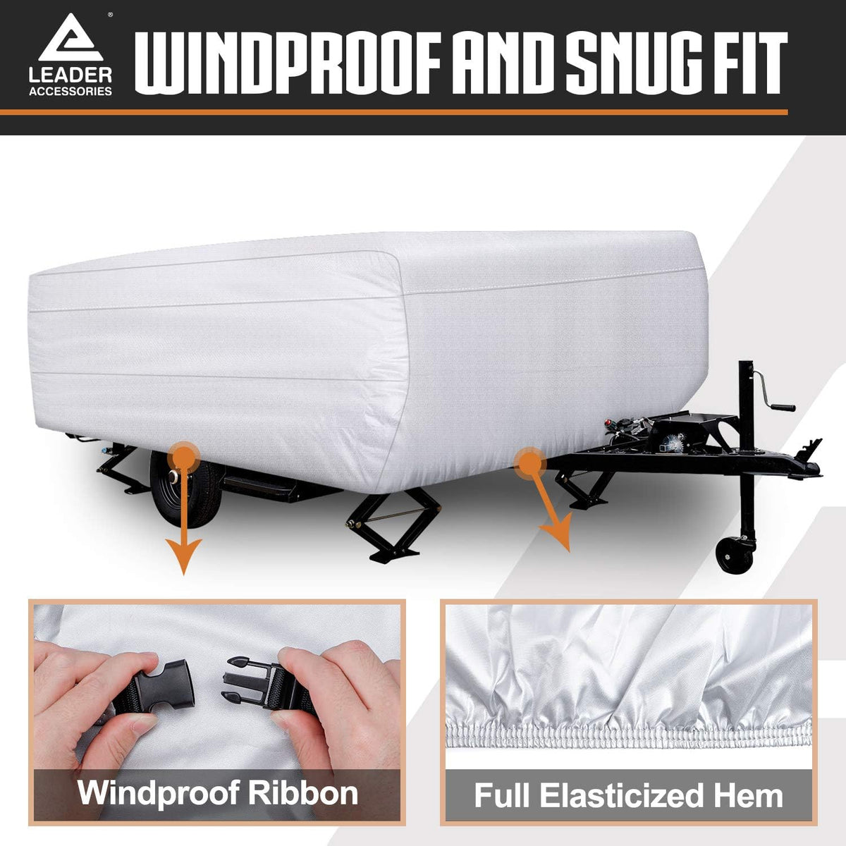Folding Camper Cover 150D Diamond Fabric E88555