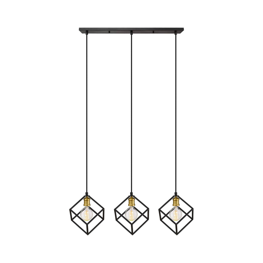 3 Light Island Light Bronze Finish K49439