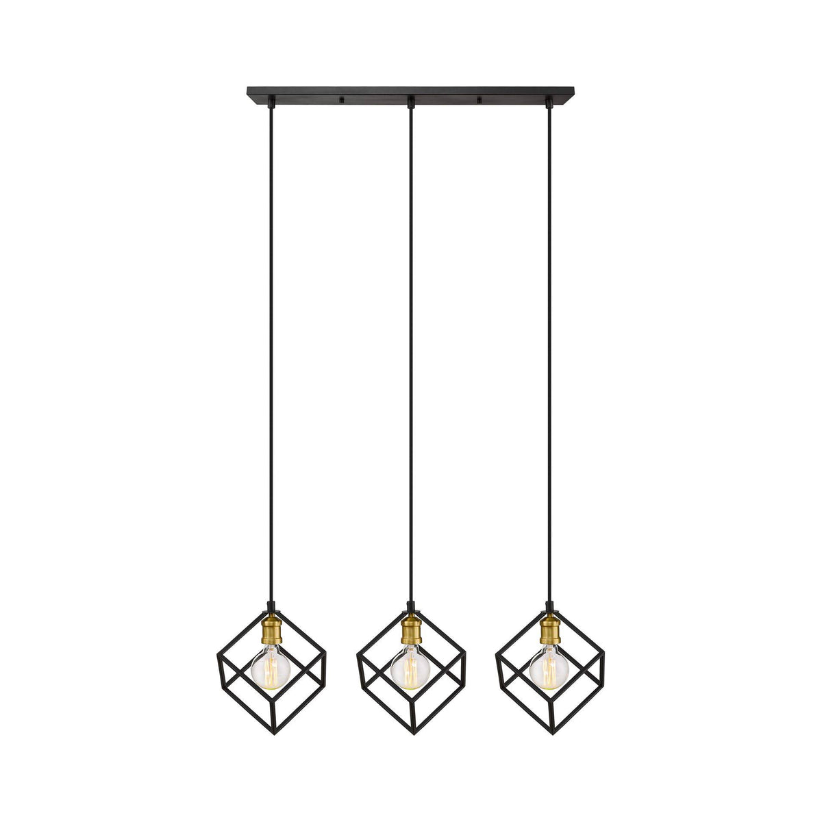 3 Light Island Light Bronze Finish K49439