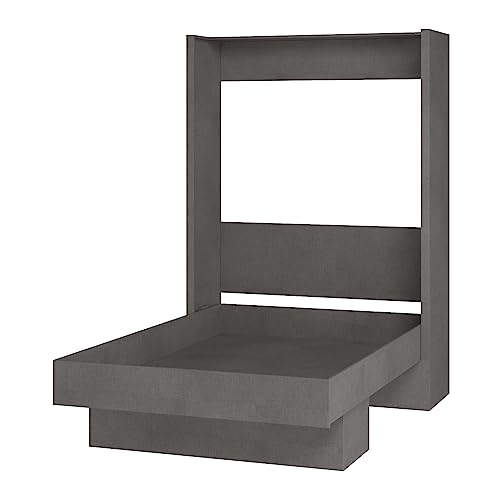 White Full Murphy Wall Bed with Shelf N467747
