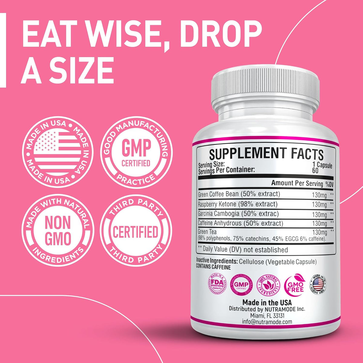 Natural Weight Loss Pills 60ct D841