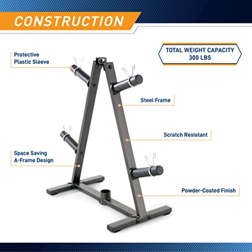 Olympic Weight Plate Tree Weight Storage Rack H810082
