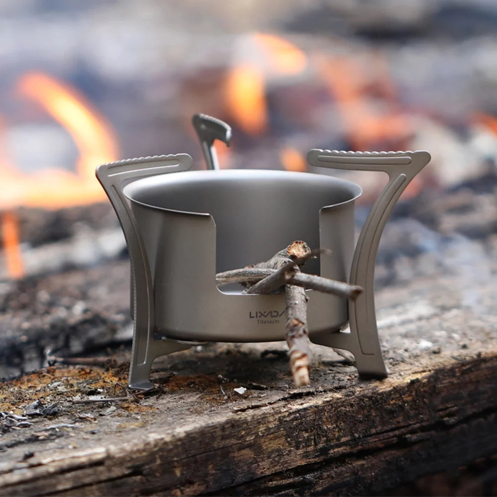 Ultralight Mini Pocket Alcohol Stove Titanium N387760
