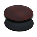 Mahogany Round Table Top W1925