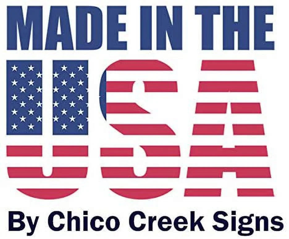 8 x 12 High Gloss Metal Wall Art Sign A151048