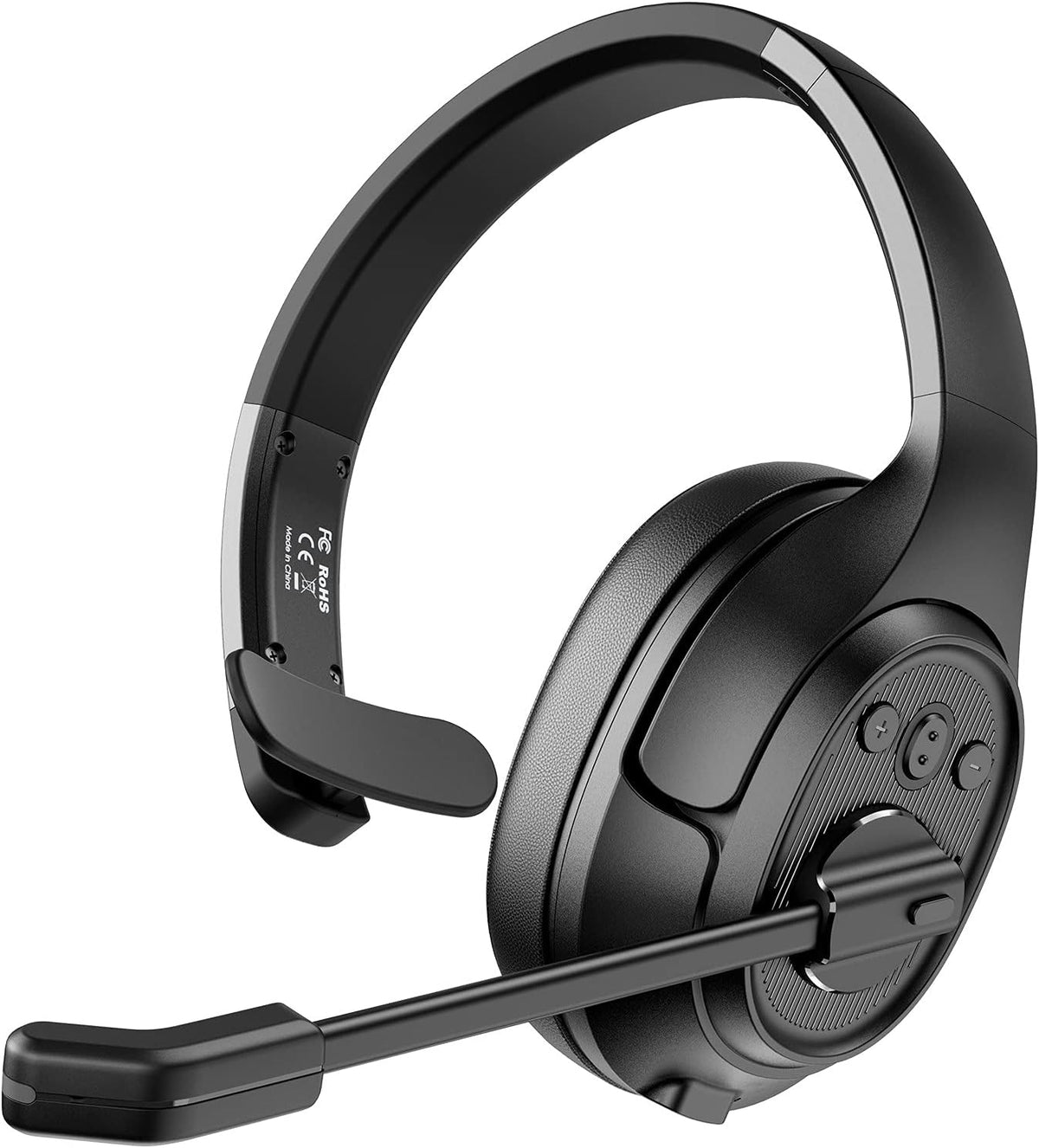 Noise Canceling Wireless Over Ear Bluetooth Headset with Microphone, Pack of 2 V985065