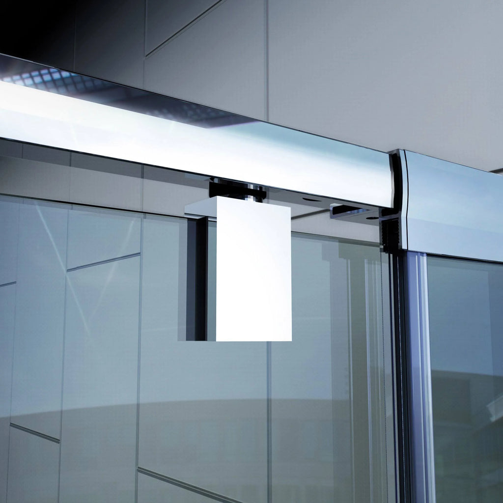 Semi-Frameless Pivot Shower Door in Chrome K20528