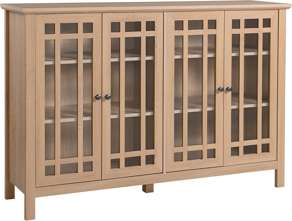 4 Door Glass Storage Cabinet A39426