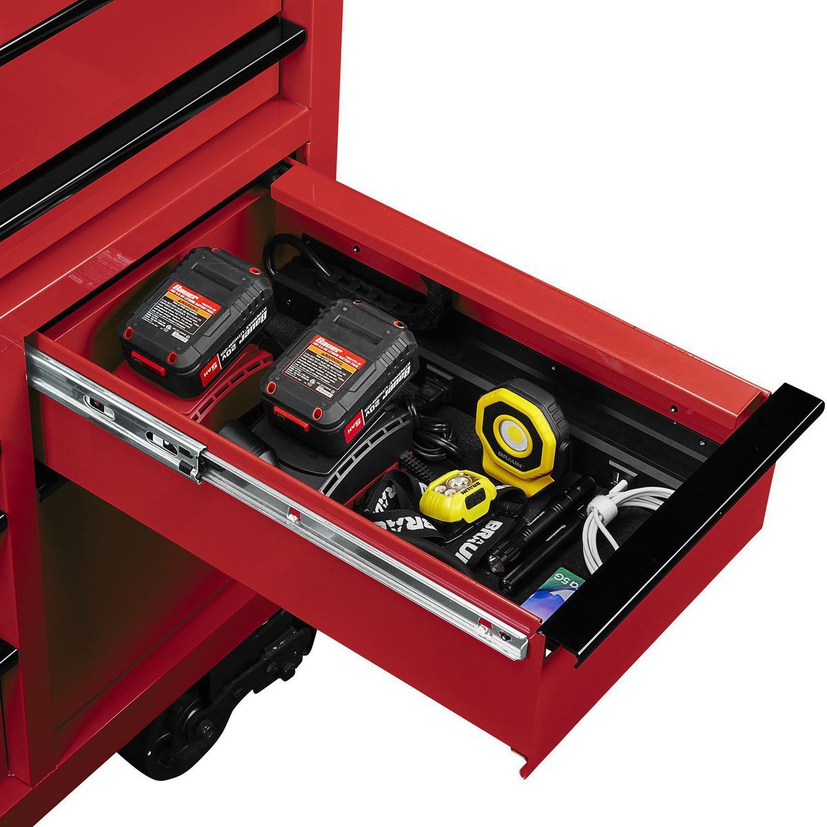 56 in. x 22 in. Red Roll Cab A91704
