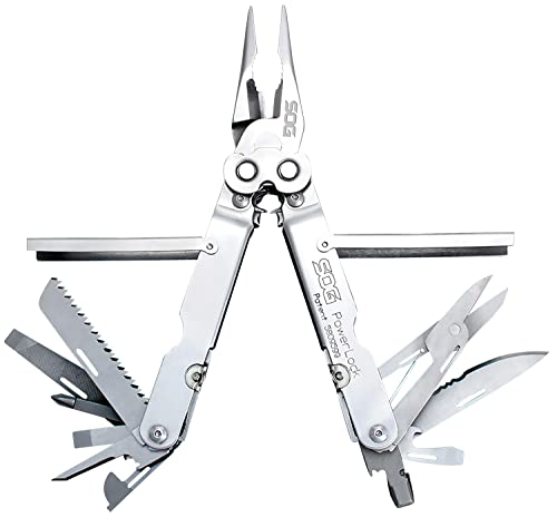 Black 420 Stainless Steel Multi-Tool with 18 Tools H2898