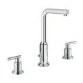 Chrome Widespread Bathroom Faucet S4283