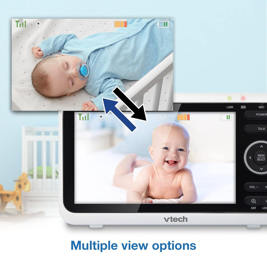 Video Monitor with 5 Screen, 2 Cameras, Night Vision R36044