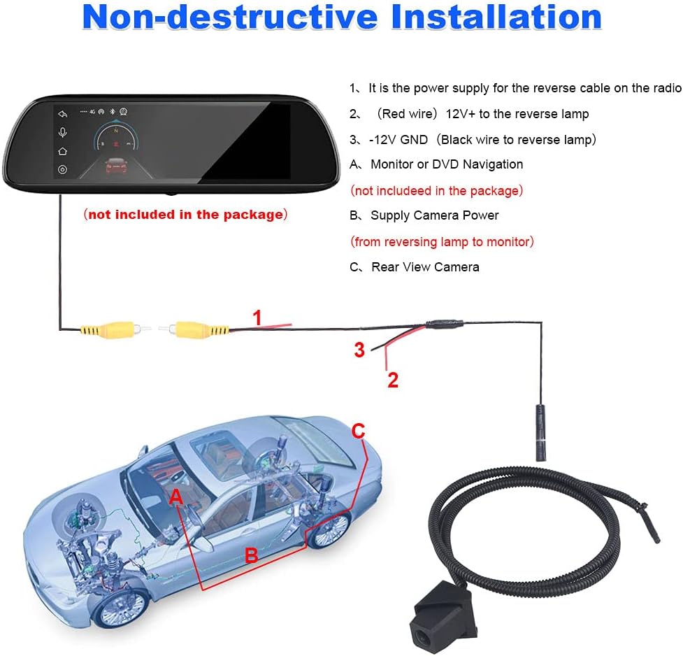 Backup Camera Pack of 2 for Jeep Wrangler S54547
