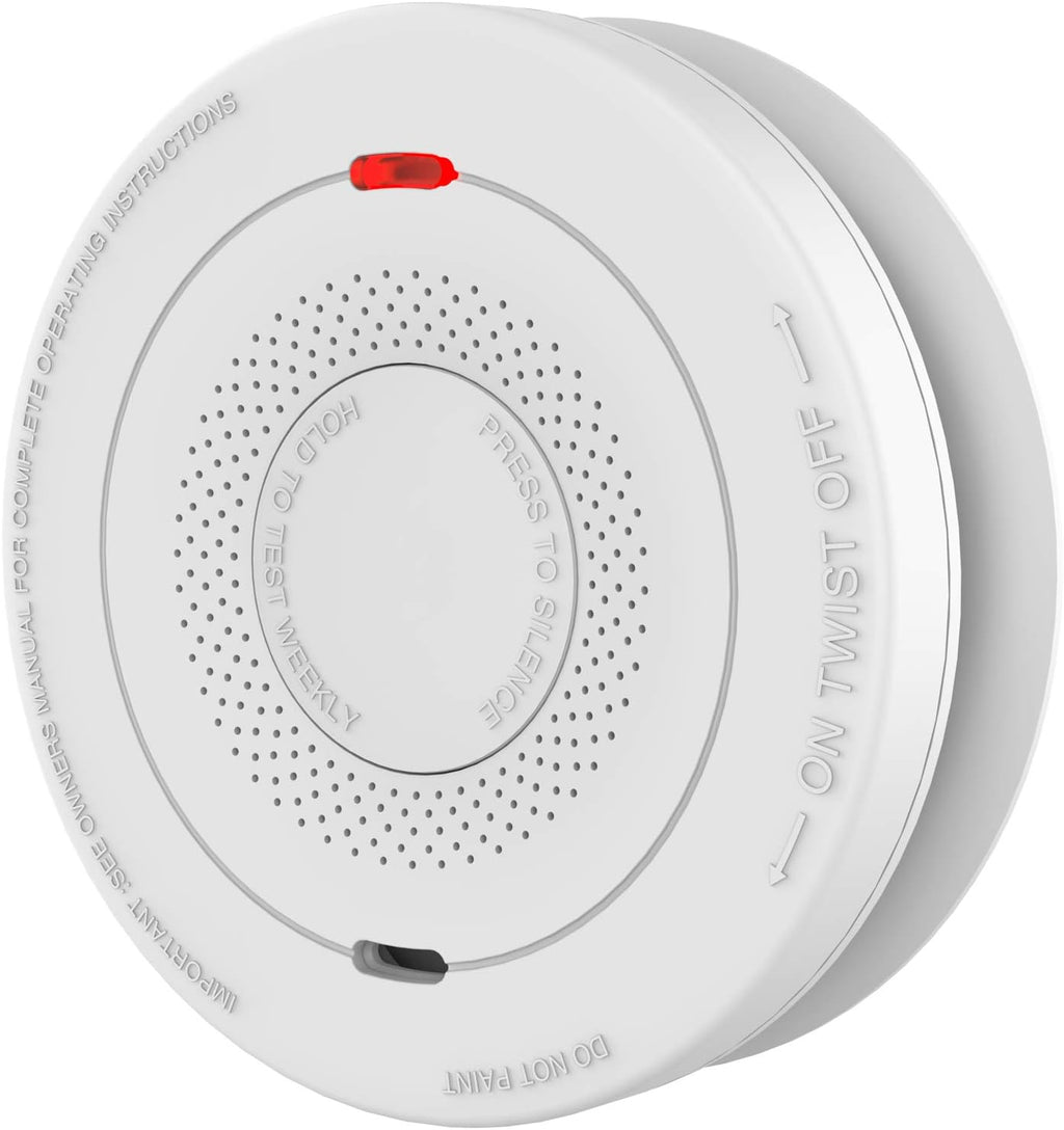 Smoke and Carbon Monoxide Detector Alarm, 10-Year Battery, Dual Sensor O19142