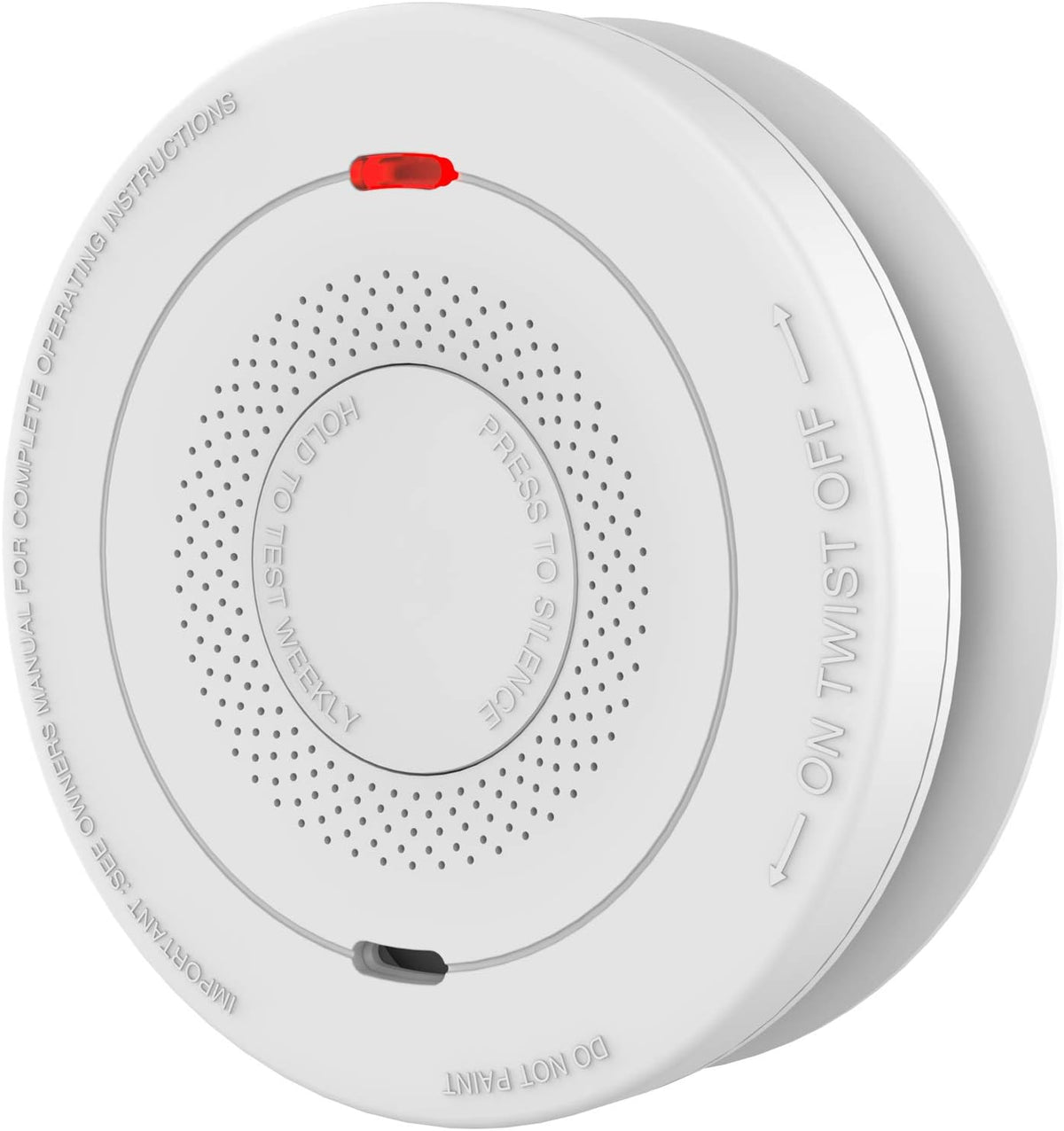 Smoke and Carbon Monoxide Detector Alarm, 10-Year Battery, Dual Sensor O19142