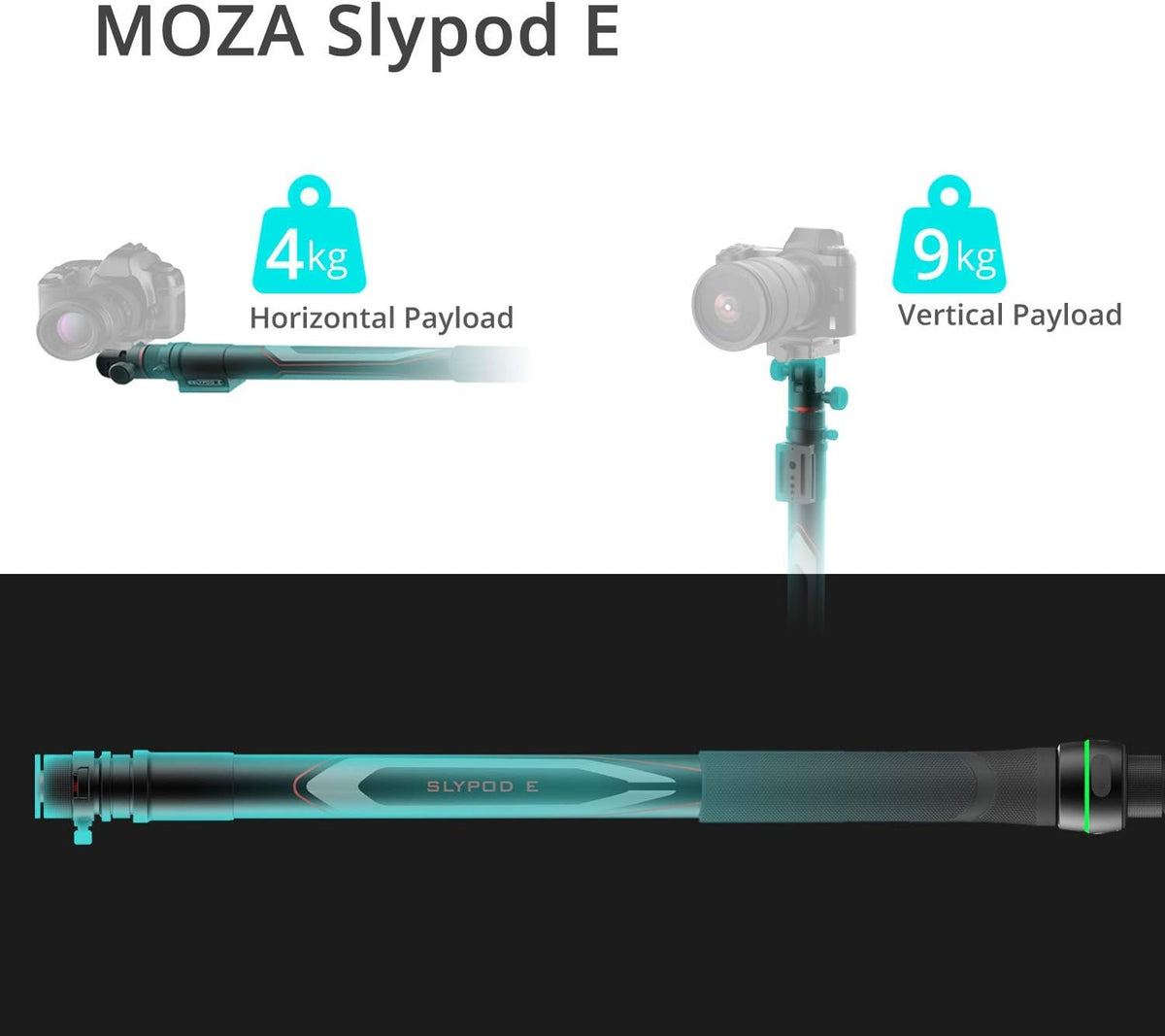 Motorized Slider Monopod with 40 lbs Payload W16021