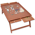 Jumbo Puzzle Wooden Plateau Lounger with Cover G259