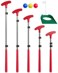 Kids Putter with Extendable Shaft, 3 Balls, Cup with Flag H230892