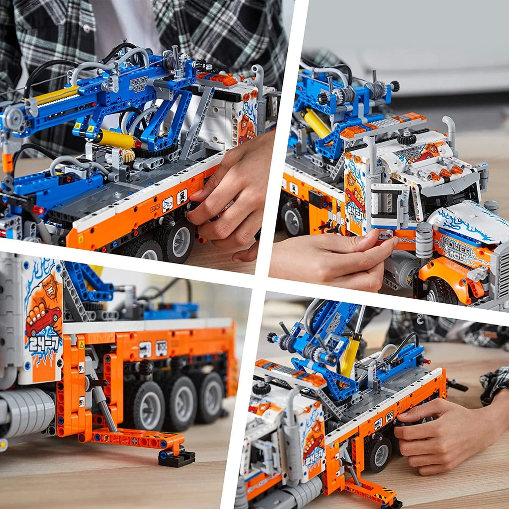 Heavy-Duty Tow Truck with Crane H241335
