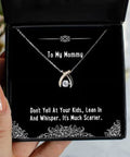 New Mommy Wishbone Dancing Necklace E860