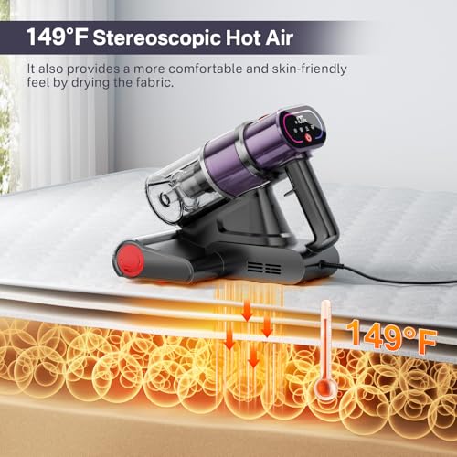 15KPa Handheld Mattress Vacuum Cleaner with UV G681879