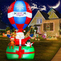LED Lighted Santa Christmas Inflatables Yard Decoration Z5450