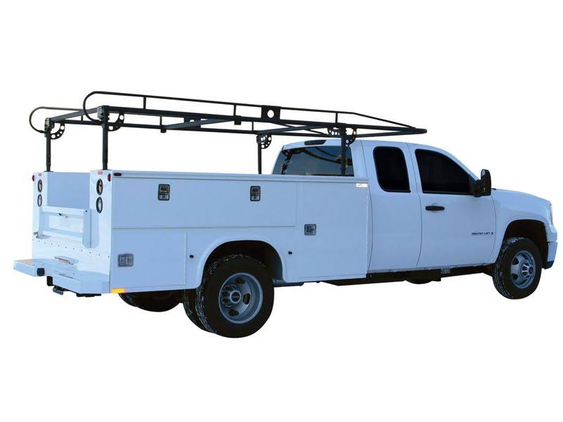 Body Ladder Rack 14-1/2 ft. Black O128