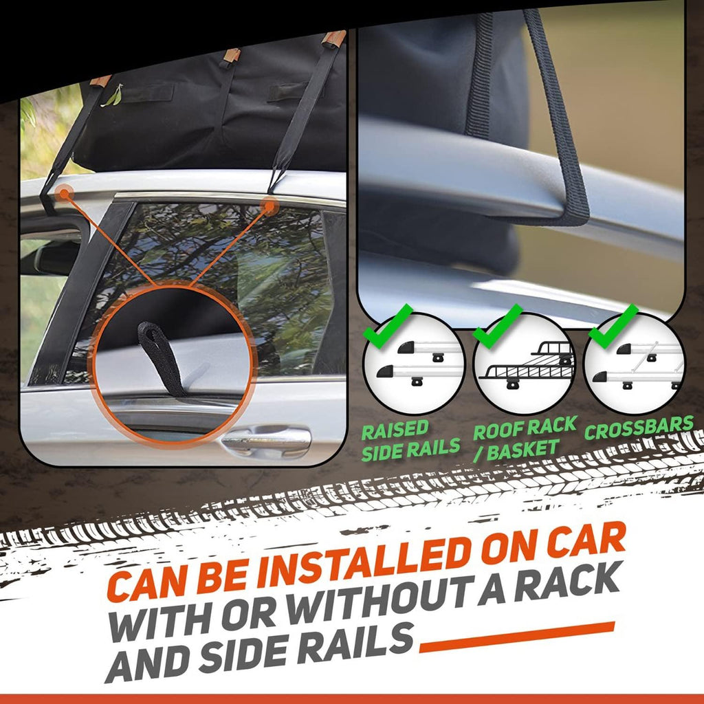 19 Cubic Feet Waterproof Car Roof Bag & Rooftop Cargo Carrier R47564
