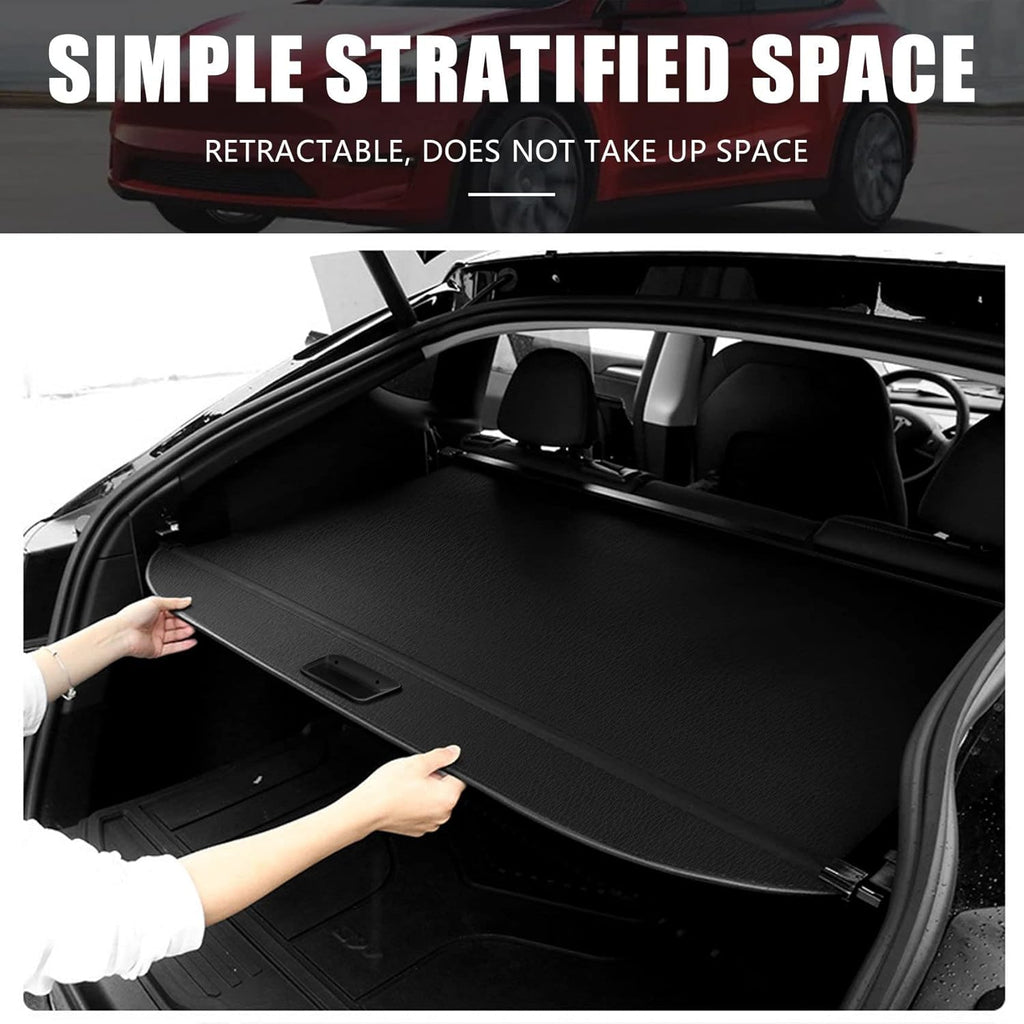 Tesla Model Y Retractable Waterproof Cargo Cover P850
