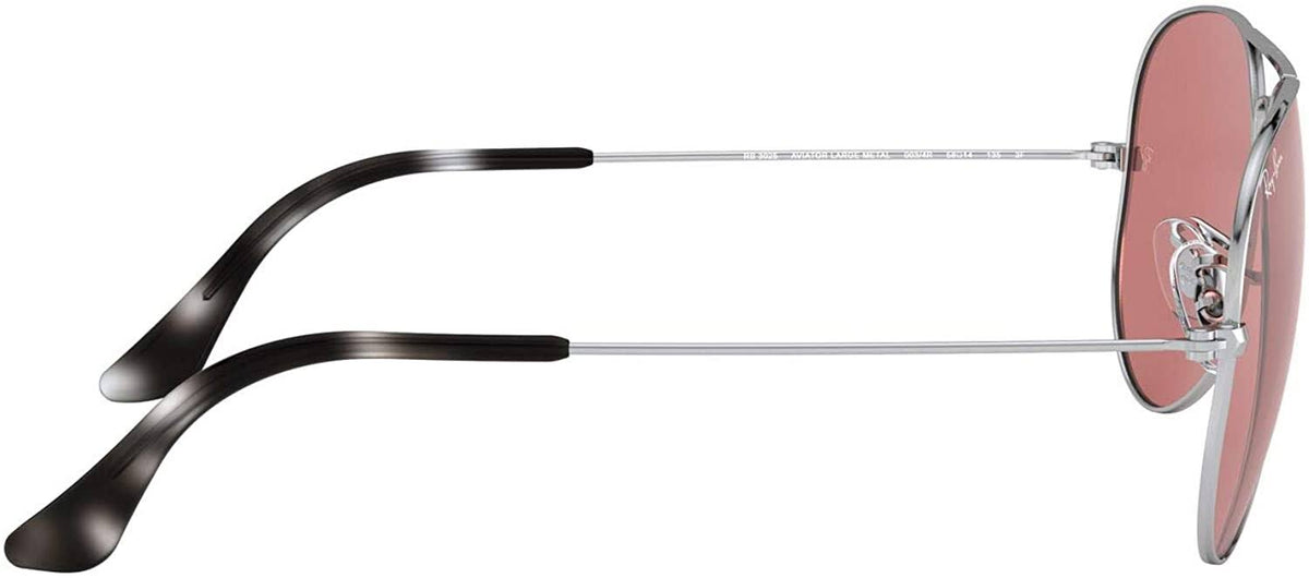 Silver Aviator Sunglasses L956