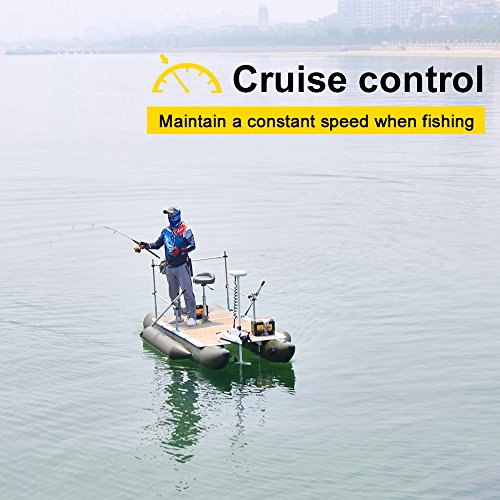 12V 55LBS 48inch Bow Mount Trolling Motor with Remote Control F220