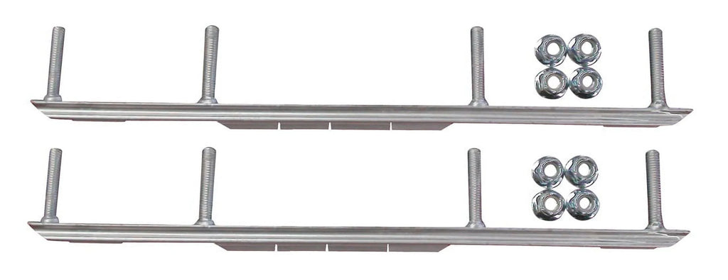 Red XT Snowmobile Skis Complete Kit L6529